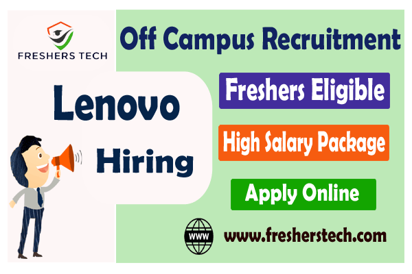 Lenovo Off Campus Recruitment 2023 Hiring Data Analyst Jobs in Bangalore