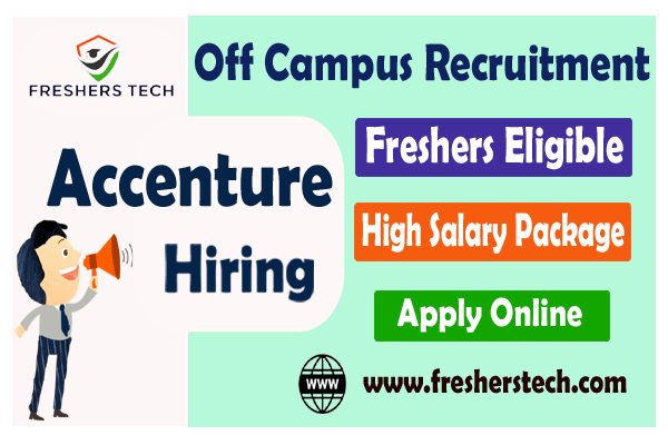 Accenture Fresher Job Vacancy 2024