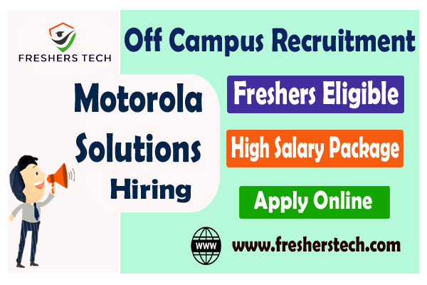 Motorola Solutions Careers Recruitment 2024