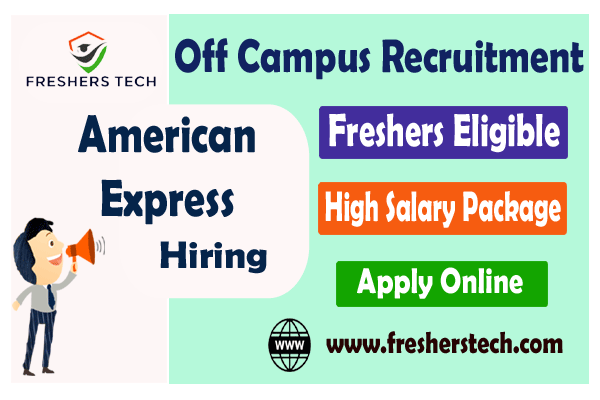 American Express Off Campus Jobs 2024