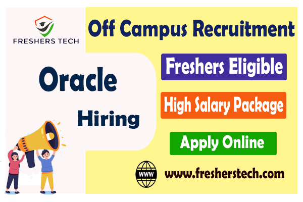 Oracle Careers for Freshers 2024