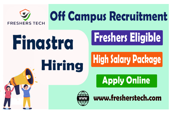 Finastra Recruitment for Freshers 2024