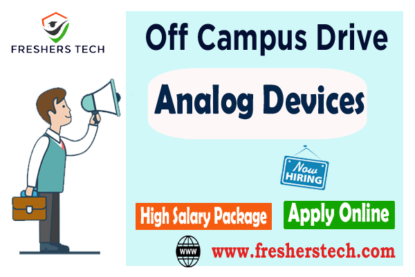Analog Devices Careers Off Campus 2024