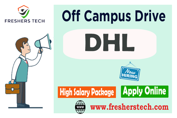 DHL Off Campus Hiring Fresher 2024