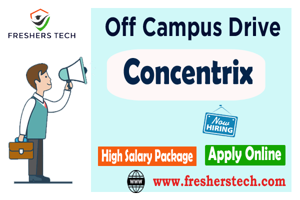 Concentrix Off Campus Recruitment 2024