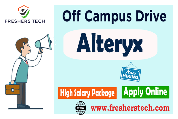 Alteryx Off Campus Recruitment 2024